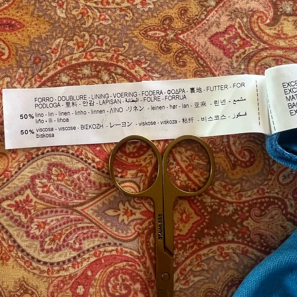 NWT Zara Limited Edition Linen Blend Halter Maxi Dress - Picture 6 of 9